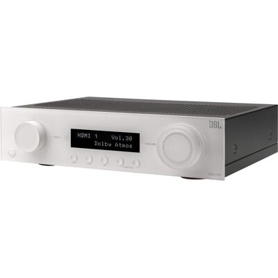 JBL - MA710 90W 7.2ch Bluetooth and WiFi Capable HDR and Dolby Atmos 8k Ultra HD Compatible AV Home Theater Receiver - White JBL - MA710 90W 7.2ch Bluetooth and WiFi Capable HDR and Dolby Atmos 8k Ultra HD Compatible AV Home Theater Receiver - White