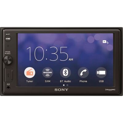 Sony - 6.2" - Apple CarPlay - Built-in Bluetooth - In-Dash Digital Media Receiver - Black Sony - 6.2" - Apple CarPlay - Built-in Bluetooth - In-Dash Digital Media Receiver - Black