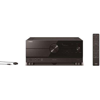 Yamaha - AVENTAGE RX-A8A 150W 11.2-Channel AV Receiver with 8K HDMI and MusicCast - Black Yamaha - AVENTAGE RX-A8A 150W 11.2-Channel AV Receiver with 8K HDMI and MusicCast - Black