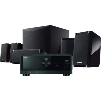 Yamaha - YHT-5960 Premium All-in-One Home Theater System with 8K HDMI and Wi-Fi - Black Yamaha - YHT-5960 Premium All-in-One Home Theater System with 8K HDMI and Wi-Fi - Black