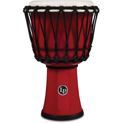 Latin Percussion - LP1607BL, 7-inch Rope Tuned Circle Djembe, Perfect-Pitch Synthetic Head, HD Shell Construction Latin Percussion - LP1607BL, 7-inch Rope Tuned Circle Djembe, Perfect-Pitch Synthetic Head, HD Shell Construction
