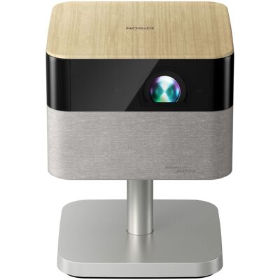 Epson - Lifestudio Flex Plus 4K PRO-UHD Portable Smart Projector, Sound by Bose, 1,000 Lumens Color & White Brightness, 3LCD,HDR - Oak Epson - Lifestudio Flex Plus 4K PRO-UHD Portable Smart Projector, Sound by Bose, 1,000 Lumens Color & White Brightness, 3LCD,HDR - Oak