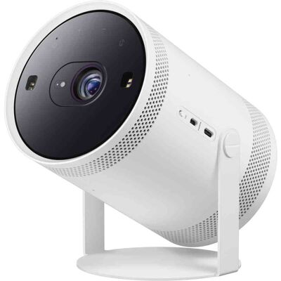 Samsung - The Freestyle 2nd Gen with Gaming Hub FHD HDR Smart Portable Projector - White Samsung - The Freestyle 2nd Gen with Gaming Hub FHD HDR Smart Portable Projector - White