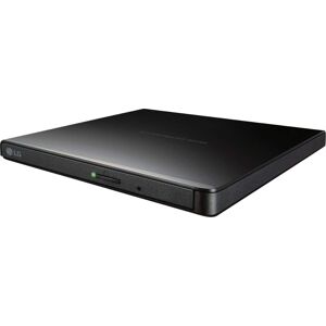 LG - 8x External USB 2.0 Double-Layer DVD±RW/±R/-RAM/CD-RW Drive - Black LG - 8x External USB 2.0 Double-Layer DVD±RW/±R/-RAM/CD-RW Drive - Black