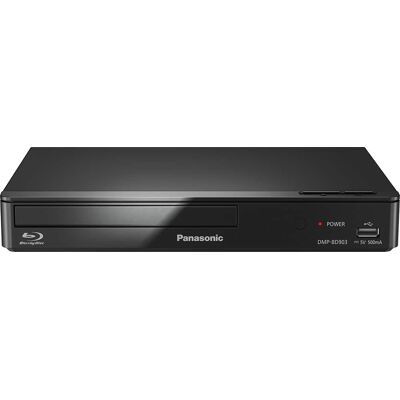 Panasonic - Streaming Wi-Fi Built-In Blu-ray Player - Black Panasonic - Streaming Wi-Fi Built-In Blu-ray Player - Black