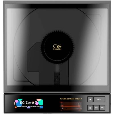 Shanling - EC Zero T Portable Tube & R2R CD Player - Black Shanling - EC Zero T Portable Tube & R2R CD Player - Black