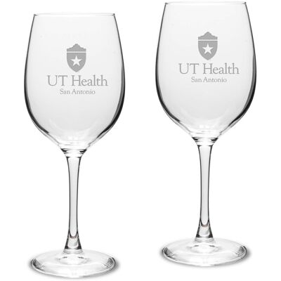 Jardine - Texas Health San Antonio Two-Piece 16oz. Traditional White Wine Glass Set - Multicolor Jardine - Texas Health San Antonio Two-Piece 16oz. Traditional White Wine Glass Set - Multicolor