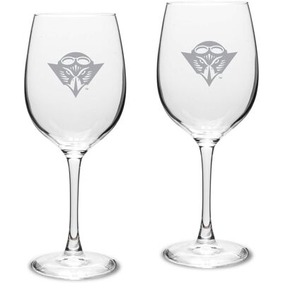 Jardine - Tennessee-Martin Skyhawks Two-Piece 16oz. Traditional White Wine Glass Set - Multicolor Jardine - Tennessee-Martin Skyhawks Two-Piece 16oz. Traditional White Wine Glass Set - Multicolor