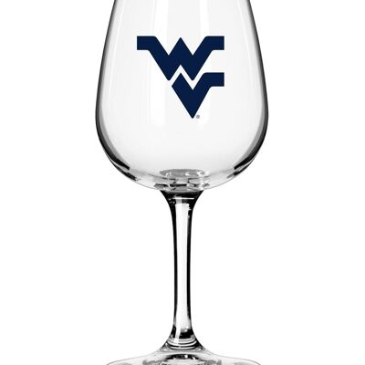 Logo Brands - West Virginia Mountaineers 12oz. Game Day Stemmed Wine Glass - Multicolor Logo Brands - West Virginia Mountaineers 12oz. Game Day Stemmed Wine Glass - Multicolor