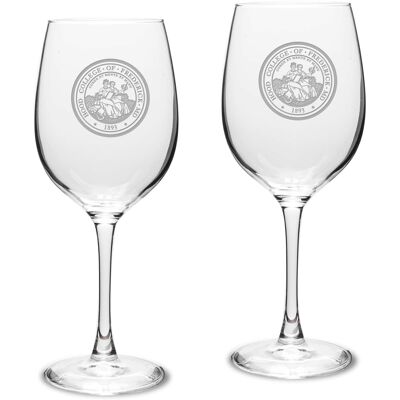 Jardine - Hood Blazers 16oz. 2-Piece Traditional White Wine Glass Set - Multicolor Jardine - Hood Blazers 16oz. 2-Piece Traditional White Wine Glass Set - Multicolor