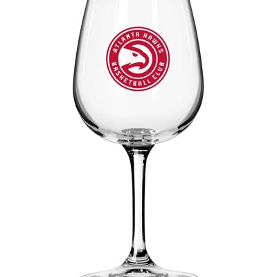Logo Brands - Atlanta Hawks Logo 12oz. Stemmed Wine Glass - Multicolor Logo Brands - Atlanta Hawks Logo 12oz. Stemmed Wine Glass - Multicolor