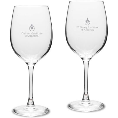 Jardine - Culinary Institute of America Steels 16oz. 2-Piece Traditional White Wine Glass Set - Multicolor Jardine - Culinary Institute of America Steels 16oz. 2-Piece Traditional White Wine Glass Set - Multicolor