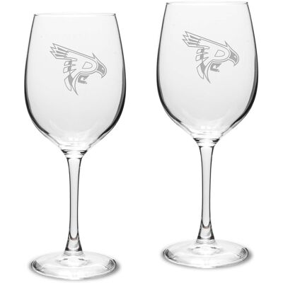 Jardine - Pierce College Raiders Two-Piece 16oz. Traditional White Wine Glass Set - Multicolor Jardine - Pierce College Raiders Two-Piece 16oz. Traditional White Wine Glass Set - Multicolor