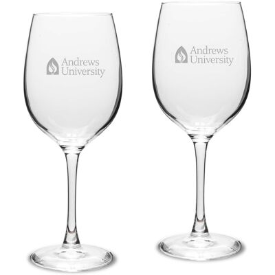 Jardine - Andrews University Cardinals 16oz. Two-Piece Traditional White Wine Glass Set - Multicolor Jardine - Andrews University Cardinals 16oz. Two-Piece Traditional White Wine Glass Set - Multicolor