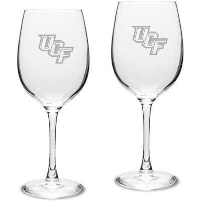 Jardine - UCF Knights 2-Piece 16oz. Traditional White Wine Glass Set - Multicolor Jardine - UCF Knights 2-Piece 16oz. Traditional White Wine Glass Set - Multicolor