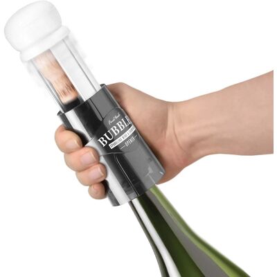 Final Touch - Bubbles Sparkling Wine & Champagne Opener - Black Final Touch - Bubbles Sparkling Wine & Champagne Opener - Black