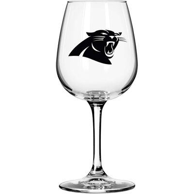Logo Brands - Carolina Panthers 12oz. Gameday Stemmed Wine Glass - Multicolor Logo Brands - Carolina Panthers 12oz. Gameday Stemmed Wine Glass - Multicolor