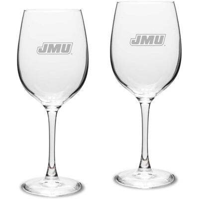 Jardine - James Madison Dukes 2-Piece 16oz. Traditional White Wine Glass Set - Multicolor Jardine - James Madison Dukes 2-Piece 16oz. Traditional White Wine Glass Set - Multicolor