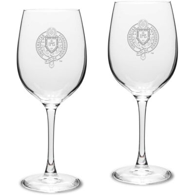 Jardine - Fordham Rams Team 16oz. 2-Piece Traditional White Wine Glass Set - Multicolor Jardine - Fordham Rams Team 16oz. 2-Piece Traditional White Wine Glass Set - Multicolor