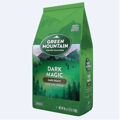 Green Mountain - Dark Magic Ground Coffee, Dark Roast, 18 oz. (611247371343) Green Mountain - Dark Magic Ground Coffee, Dark Roast, 18 oz. (611247371343)