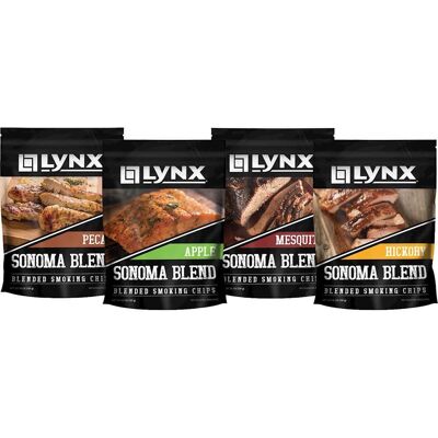 Lynx - Sonoma Blend Wood Chips (4-Count) - Black Lynx - Sonoma Blend Wood Chips (4-Count) - Black