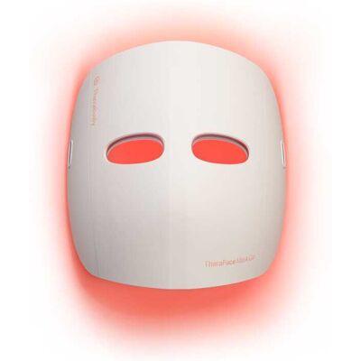 Therabody - TheraFace Mask Glo - Clinically Proven LED Skincare Mask With 504 LEDs For Radiant Skin - White Therabody - TheraFace Mask Glo - Clinically Proven LED Skincare Mask With 504 LEDs For Radiant Skin - White