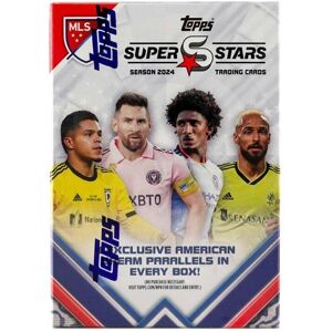 2024 Topps Superstars MLS Major League Soccer 9-Pack Blaster Box 2024 Topps Superstars MLS Major League Soccer 9-Pack Blaster Box