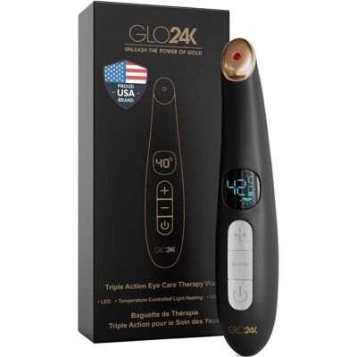 GLO24K - Triple Action Eye Care Therapy Wand GLO24K - Triple Action Eye Care Therapy Wand
