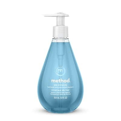 Method - Liquid Hand Soap, Sea Minerals Scent, 12 Oz - Blue Method - Liquid Hand Soap, Sea Minerals Scent, 12 Oz - Blue
