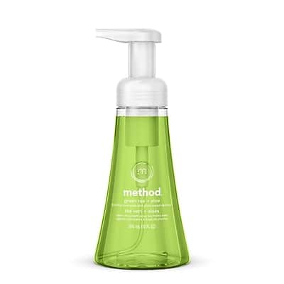 Method - Foaming Hand Soap Tea + Aloe Scent, 10 oz - Green Method - Foaming Hand Soap Tea + Aloe Scent, 10 oz - Green