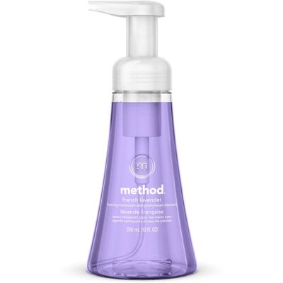 Method - Foaming Hand Wash, French Lavender Scent, 10 oz, 6per Carton Method - Foaming Hand Wash, French Lavender Scent, 10 oz, 6per Carton