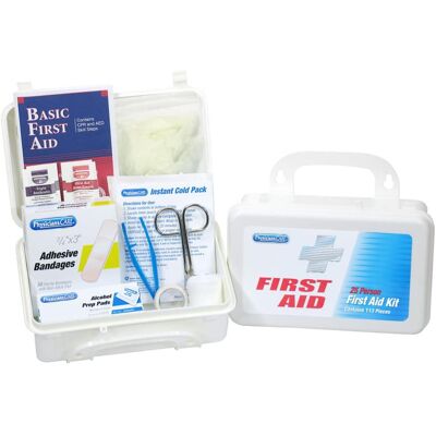 First Aid Only - 25 Person First Aid Kit, 112 Pieces - Multicolored First Aid Only - 25 Person First Aid Kit, 112 Pieces - Multicolored