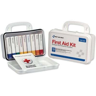 First Aid Only - ANSI-Compliant First Aid Kit - White First Aid Only - ANSI-Compliant First Aid Kit - White