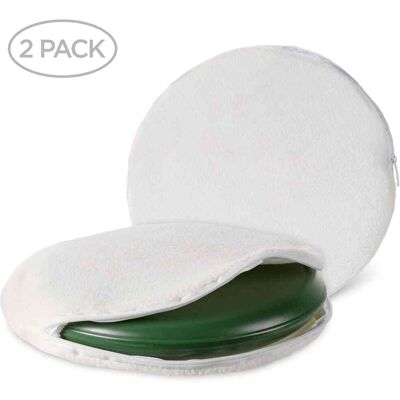 Replacement Cover for the Arf Pets Microwavable Pet Heating Pad - Pack of 2 - White Replacement Cover for the Arf Pets Microwavable Pet Heating Pad - Pack of 2 - White