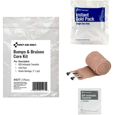 First Aid Only - Bumps and Bruises Care Kit - Clear First Aid Only - Bumps and Bruises Care Kit - Clear