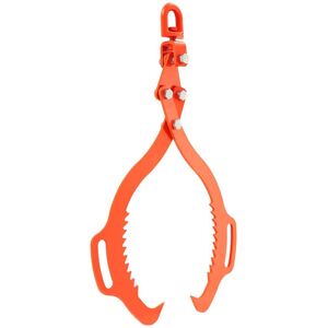 VEVOR - 28in Log Lifting Tongs, 2-Claw Log Tongs, Heavy Duty Steel Log Grapple, 1100LBS Lifting Capacity, Swivel Log Graper - Orange VEVOR - 28in Log Lifting Tongs, 2-Claw Log Tongs, Heavy Duty Steel Log Grapple, 1100LBS Lifting Capacity, Swivel Log Graper - Orange