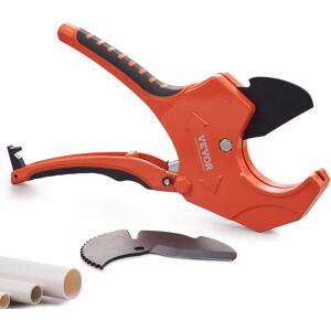 VEVOR - PVC Pipe Cutter, 0-2-1/2" O.D. Ratcheting PVC Pipe Cutter, Heavy Duty Tube Cutting Tool with Spare SK5 Blade for PVC - Black;Orange VEVOR - PVC Pipe Cutter, 0-2-1/2" O.D. Ratcheting PVC Pipe Cutter, Heavy Duty Tube Cutting Tool with Spare SK5 Blade for PVC - Black;Orange