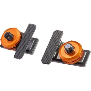 Tether Tools - Tech Clamps for AeroTrac Workstation, 2-Pack - Black and Orange Tether Tools - Tech Clamps for AeroTrac Workstation, 2-Pack - Black and Orange