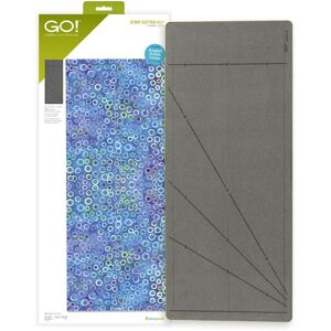 AccuQuilt - GO! Strip Cutter 4.5" Fabric Cutting Die with Angle Guides for Quilting - Green AccuQuilt - GO! Strip Cutter 4.5" Fabric Cutting Die with Angle Guides for Quilting - Green
