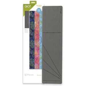 AccuQuilt - GO! Strip Cutter Die 1", 1.5", 2" (0.5", 1", 1.5" Finished), Multi-Size Fabric Cutting Die - Multicolor AccuQuilt - GO! Strip Cutter Die 1", 1.5", 2" (0.5", 1", 1.5" Finished), Multi-Size Fabric Cutting Die - Multicolor