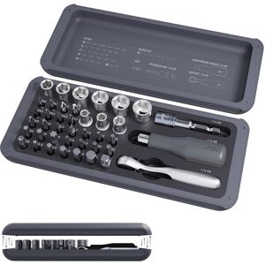 Topteng - 41-Piece Magnetic Ratchet & Screwdriver Set - 72-Tooth, Compact Case for DIY & Pro Repair Topteng - 41-Piece Magnetic Ratchet & Screwdriver Set - 72-Tooth, Compact Case for DIY & Pro Repair