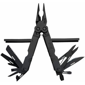 SOG - PowerLock Stainless Steel Folding Knife 18 Tool Multi Tool Pliers - Black SOG - PowerLock Stainless Steel Folding Knife 18 Tool Multi Tool Pliers - Black
