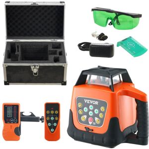 VEVOR - Laser Level, 2000ft, 360 Degree Self Leveling Green Cross Line Laser, 5 Rotation Speeds & 4 Scanning Angles Adjustment - Orange + Black VEVOR - Laser Level, 2000ft, 360 Degree Self Leveling Green Cross Line Laser, 5 Rotation Speeds & 4 Scanning Angles Adjustment - Orange + Black