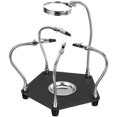 Unique Bargains - PCB Circuit Board Holder, 7"x7"x10" Multifunctional PCB Fixing Holder Repair Fixture Clamping Tool Unique Bargains - PCB Circuit Board Holder, 7"x7"x10" Multifunctional PCB Fixing Holder Repair Fixture Clamping Tool