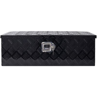 Boyel Living - Black 30x10x13-Inch Aluminum Heavy-Duty Truck Bed Underbody Storage Tool Box Boyel Living - Black 30x10x13-Inch Aluminum Heavy-Duty Truck Bed Underbody Storage Tool Box