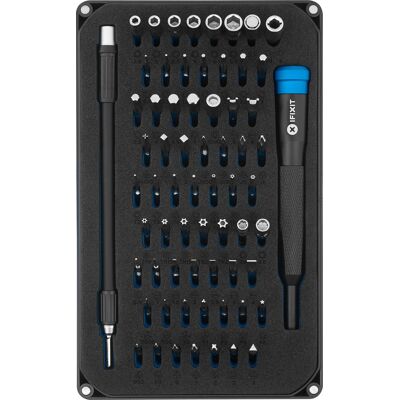 iFixit - Mako 64-Bit Driver Kit - Black/Blue iFixit - Mako 64-Bit Driver Kit - Black/Blue