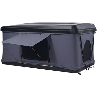 VEVOR - Rooftop Tent Hard Shell, Naturnest Rooftop Tent Hardshell for 2-3 Person, Hardshell Roof Top Tent with Telescopic Ladder - Black,Blue VEVOR - Rooftop Tent Hard Shell, Naturnest Rooftop Tent Hardshell for 2-3 Person, Hardshell Roof Top Tent with Telescopic Ladder - Black,Blue