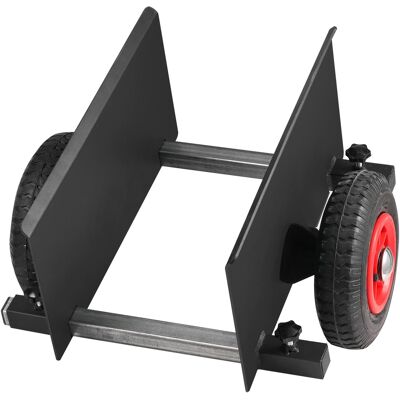 VEVOR - Panel Dolly, 600LBS Capacity Slab Dolly, Heavy-duty Drywall Mover with 8" Pneumatic Wheels, Adjustable Clamp Panel Cart - Black VEVOR - Panel Dolly, 600LBS Capacity Slab Dolly, Heavy-duty Drywall Mover with 8" Pneumatic Wheels, Adjustable Clamp Panel Cart - Black