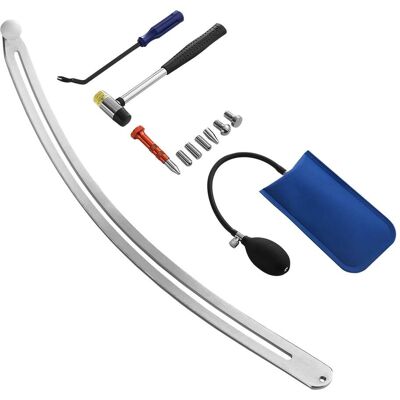 VEVOR - Dent Puller Kit, Paintless Car Dent Removal Tool, Auto Fender Damage Repair Puller Lifter with Curved Rod, Crowbar VEVOR - Dent Puller Kit, Paintless Car Dent Removal Tool, Auto Fender Damage Repair Puller Lifter with Curved Rod, Crowbar