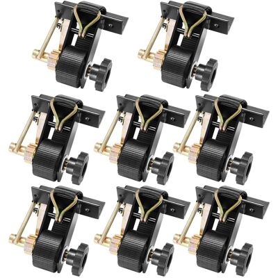 VEVOR - Ladder Rack Ratchet Straps, Square Tube Mount, 1.5 in Wide x 7.4 ft Long Ladder Rack Straps - Black VEVOR - Ladder Rack Ratchet Straps, Square Tube Mount, 1.5 in Wide x 7.4 ft Long Ladder Rack Straps - Black